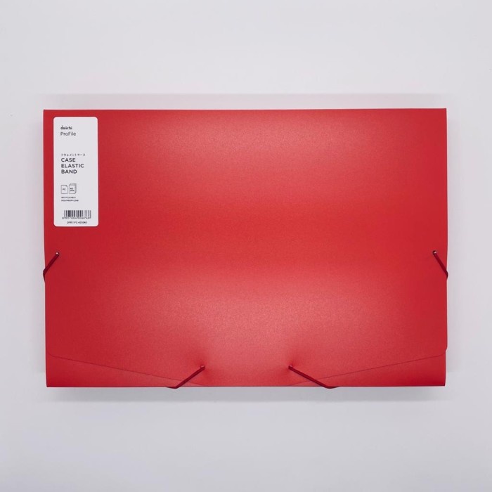 

New Map Penyimpan Dokumen Karet / Case Elastic Band Profile Daiichi Red Diskon