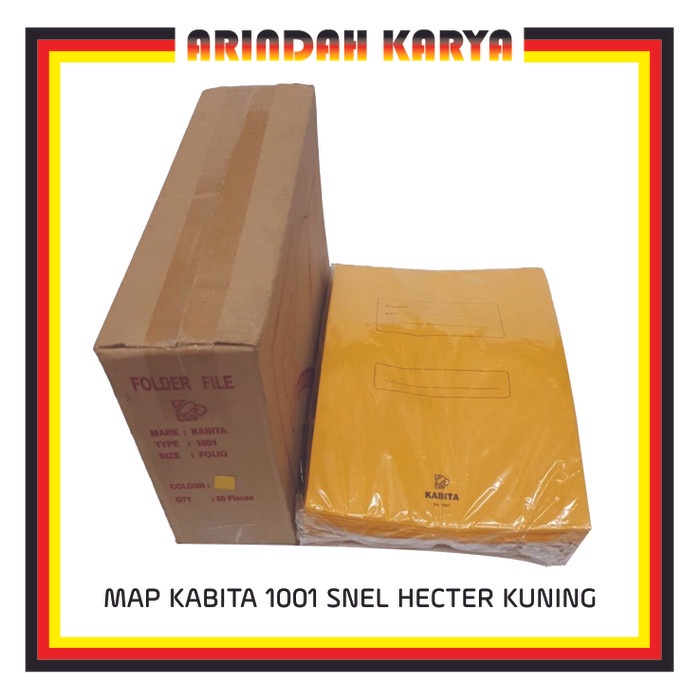 

Termurah Map Karton Folder Kabita 1001 Folio Snelhecter (Isi 50 Pcs) Diskon
