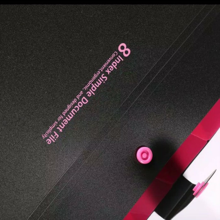 

Terbaru Map Folder A4 8 Layer/Slot Untuk Tempat Dokumen Original
