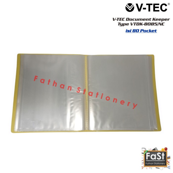 

Baru Clear Holder/Document Keeper B5 V-Tec (Vtdk-80 B5/Nc) Garansi