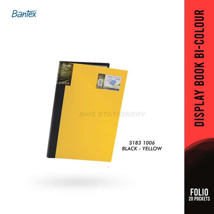 

For Sale Bantex Bicolour Display Book 20 Folio #3183 Free Ongkir
