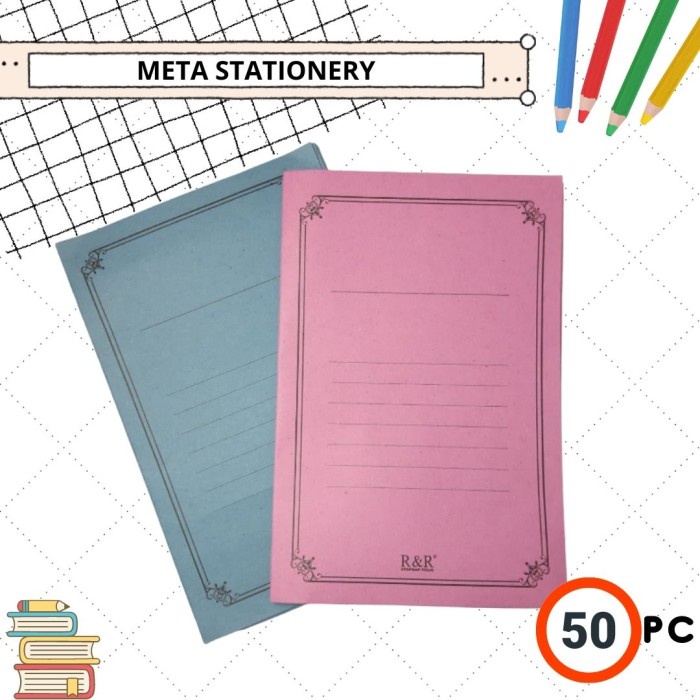 

Ready Stopmap Kertas / Map Kertas Folio R&R ( 50Pc ) Garansi