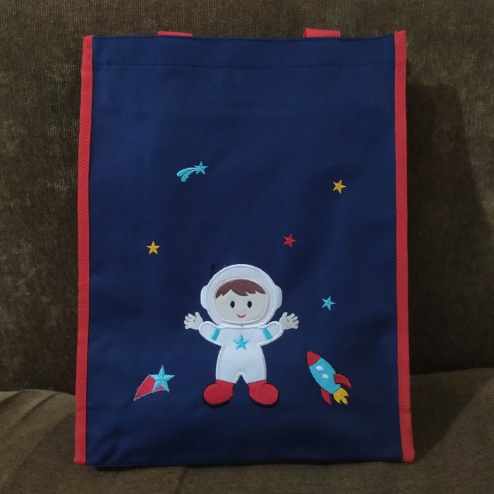 

For Sale Tas File Zipper Berdiri Boy - Gratis Bordir Nama Diskon