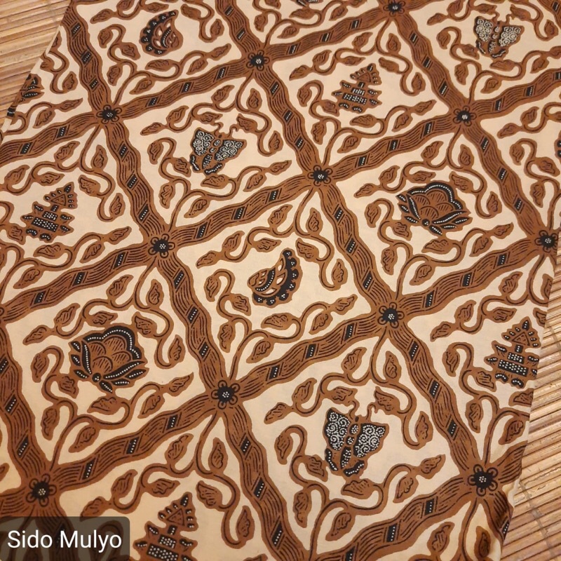 kain batik sogan - batik sidomukti