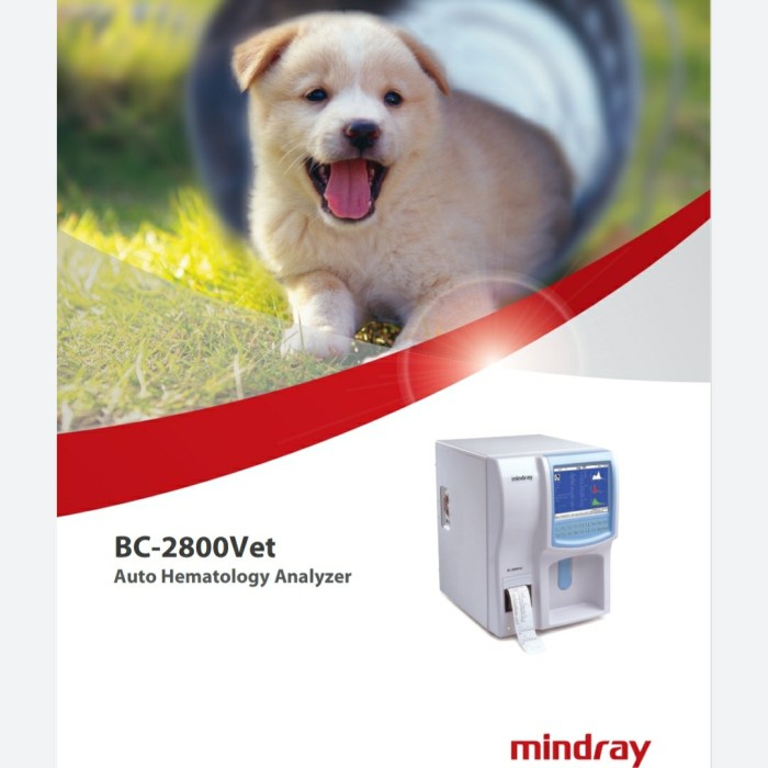 MINDRAY BC 2800 VET AUTO HEMATOLOGY ANALYZER CBC + 3 DIFF