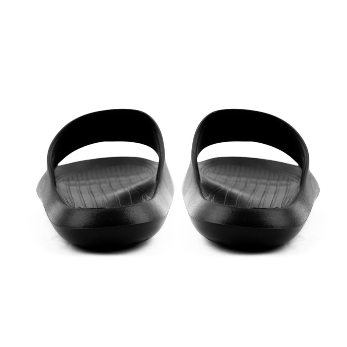 PROMO Leo Richie - Leo Slides - Heavy Black Sandal Slide Hitam