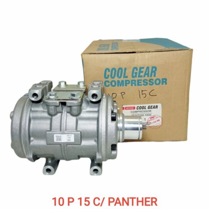 Kompresor Compresor AC Mobil 10 P 15C Isuzu Panther Lama Asli Denso CG star