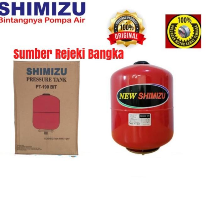 Shimizu Pressure Tank/Tabung PT-190 Bit/PT-190Bit