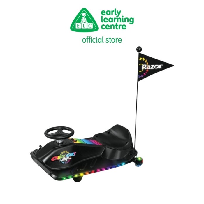 Razor Crazy Cart Shift Lightshow - Mainan Mobil Anak Ride On Ready