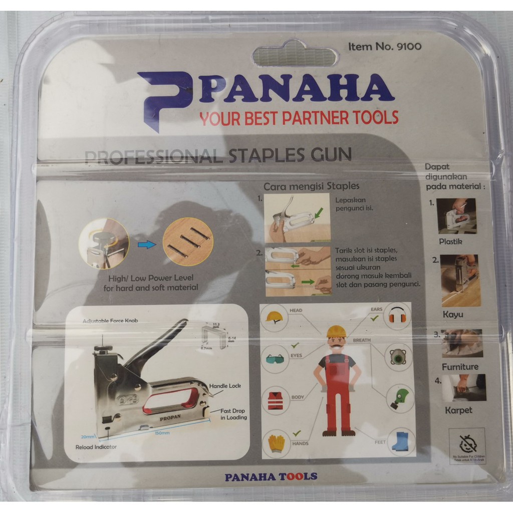 

Staple Gun 3 In 1 Staples Stapler Taer Hekter Heter A