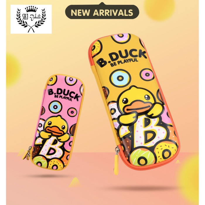 

SALE Tempat pensil smiggle lookalike 3D EVA Hardcase BDUCK ORIGINAL Termurah