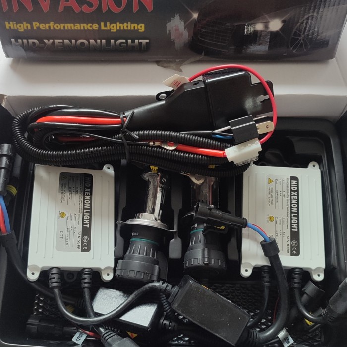 Cod Hid H4 Ac 55Watt / Hid Mobil Xenon H4 10000K 12000K Kode Hm009