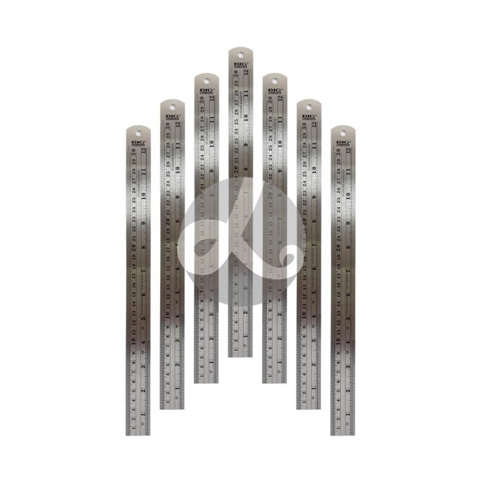 

PENGGARIS 30 cm Stainless BESI