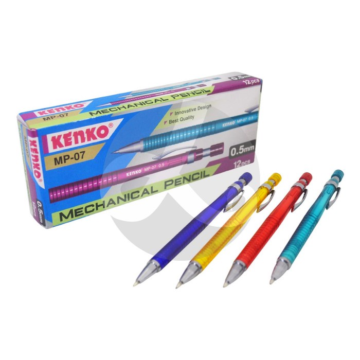 

Alat Tulis PENSIL MEKANIK KENKO MP-07 0.5 mm Mechanical Pencil MP 07