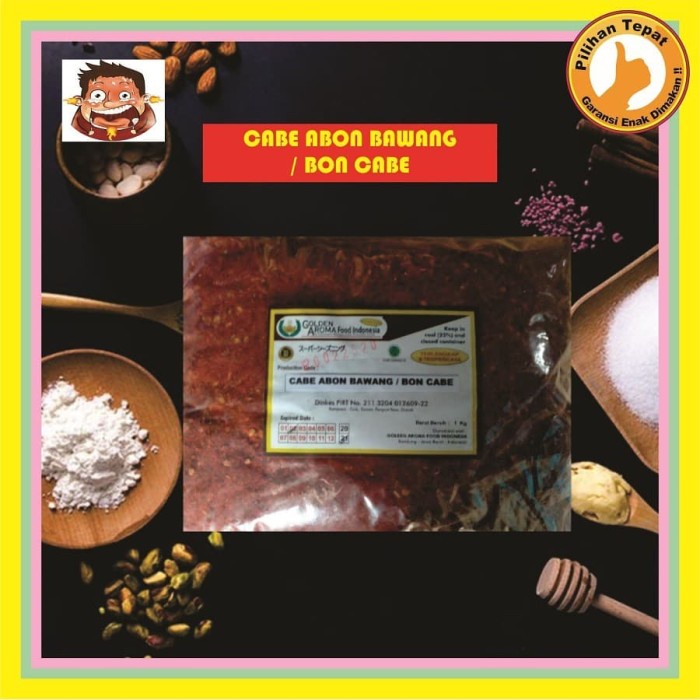 

Promo Cabe Bubuk Bon Cabe 1 Kg Abon Bawang Enak Murah Lezat Gurih Boncabe