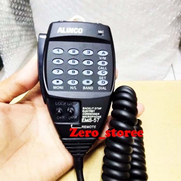 Handmic Alinco Ems-57 Mic Rig Dr-135 Hand Mic Alinco Dr135 Mig Ems57