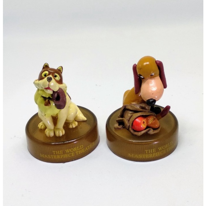 world masterpiece theater bottle cap figure collection set of 6 pcs telorayampuyuh