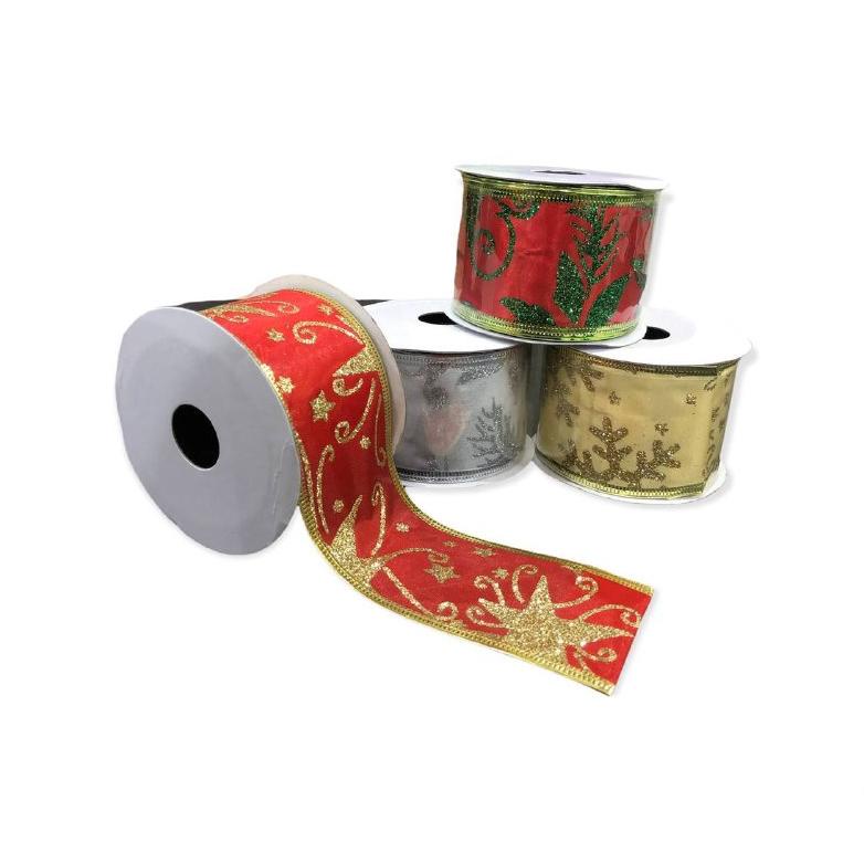 

Termurah] Pita Pohon Natal Roll Motif 5Cm Aksesoris Dekorasi Pohon Natal Big Sale