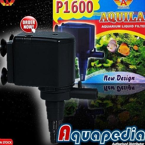 Diskon Besar Aquila P1600 Pompa Celup Aquarium Submersible Water Pump