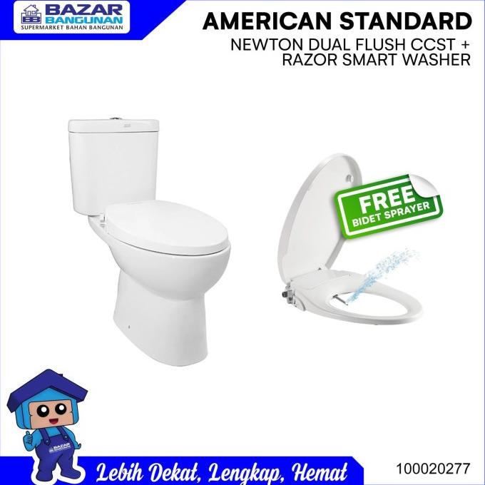 CLOSET KLOSET DUDUK ECO WASHER AMERICAN STANDARD NEWTON RAZOR SMART