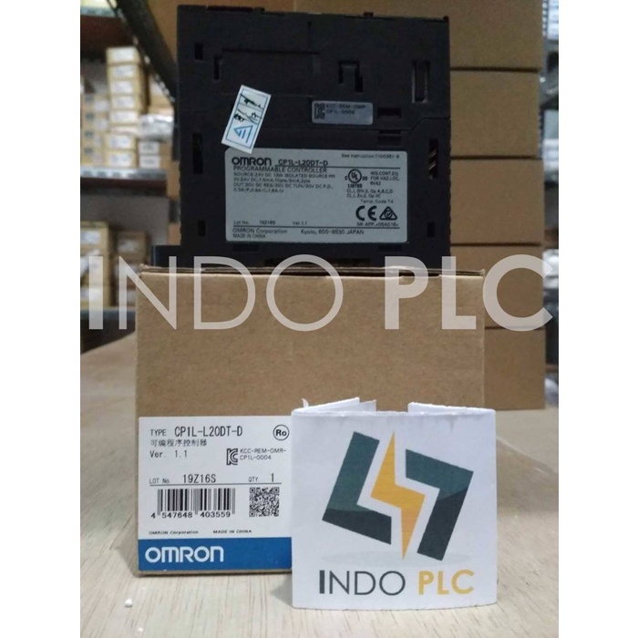 PLC OMRON CP1L-L20DT-D