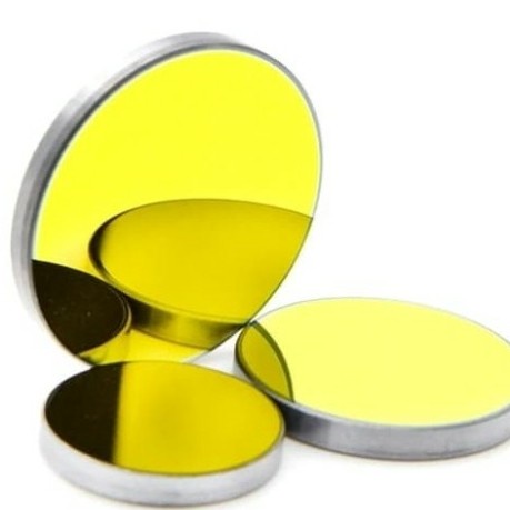 

Mirror laser co2 Si mirror warna kuning lebih bagus diameter 25mm