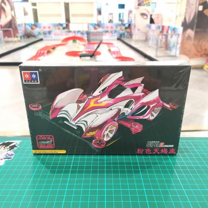 Gratis Ongkir Rep Tamiya 95035 Shining Scorpion Premium Pink ( Super-2 Chassis ) Special Edition (ta