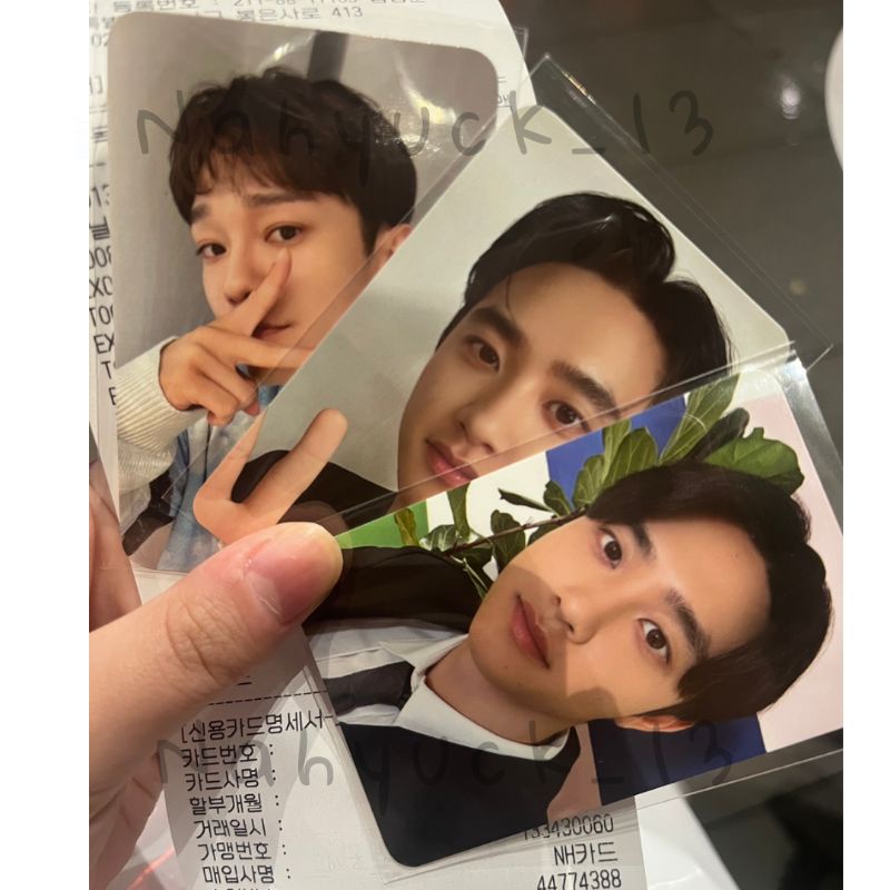 (READY) PC BENE 100K WON MD EXO CREAM SODA KYUNGSOO CHEN