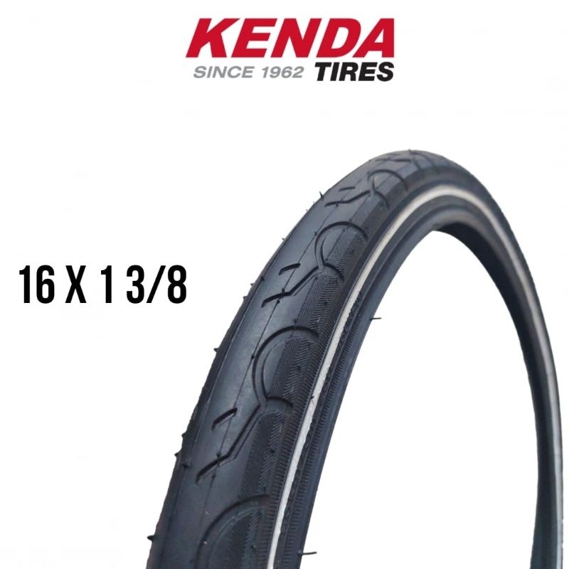 Ban Luar Sepeda Kenda 16 X 1 3/8 349 16+ List Reflector K193