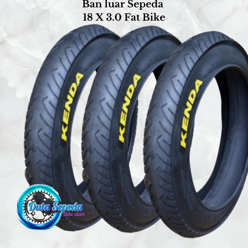 Ban Luar Sepeda 18 X 3.0 Kenda Dan Wanda Fat Bike
