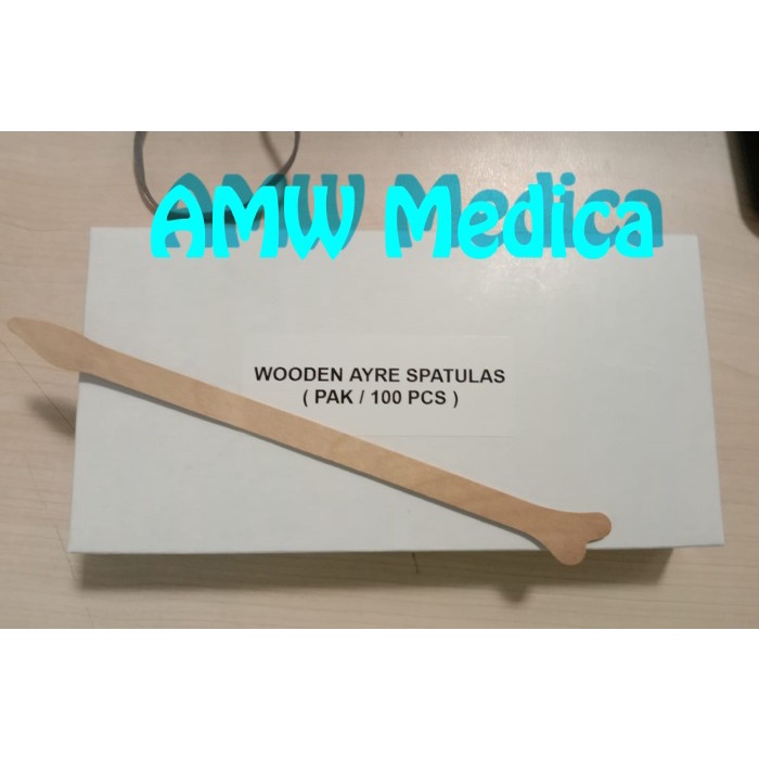 Jual Spatel Papsmear Kayu Spatula Papsmear Tulang Kayu Wooden Ayre isi 100