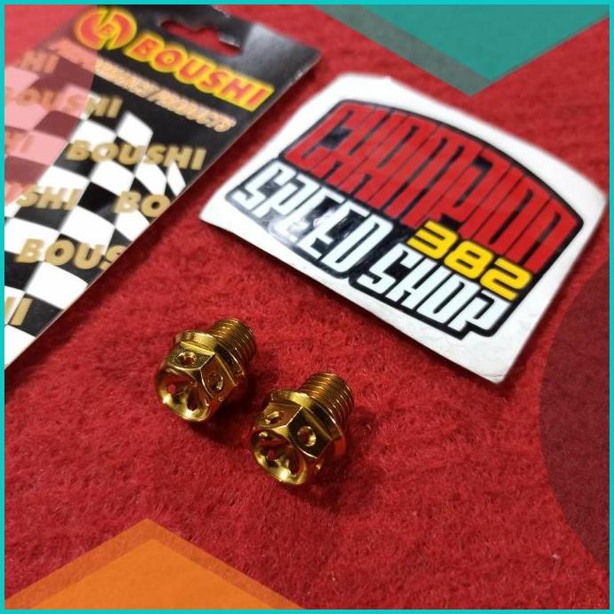 Baut Probolt Tutup Spion Gold Honda Vario 125 Vario 150 Beat Scoopy 2