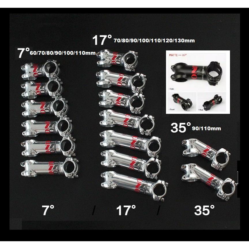 Stem Sepeda UNO CHROMOLY 60 70 80 90 100 110 120 mm 7 17 35 Derajat 6 7 8 9 10 cm MTB Road Bike XC O