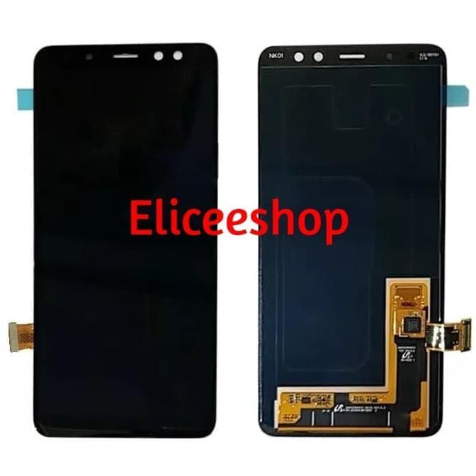 LCD TOUCHSCREEN SAMSUNG A8 2018 ORI OLED