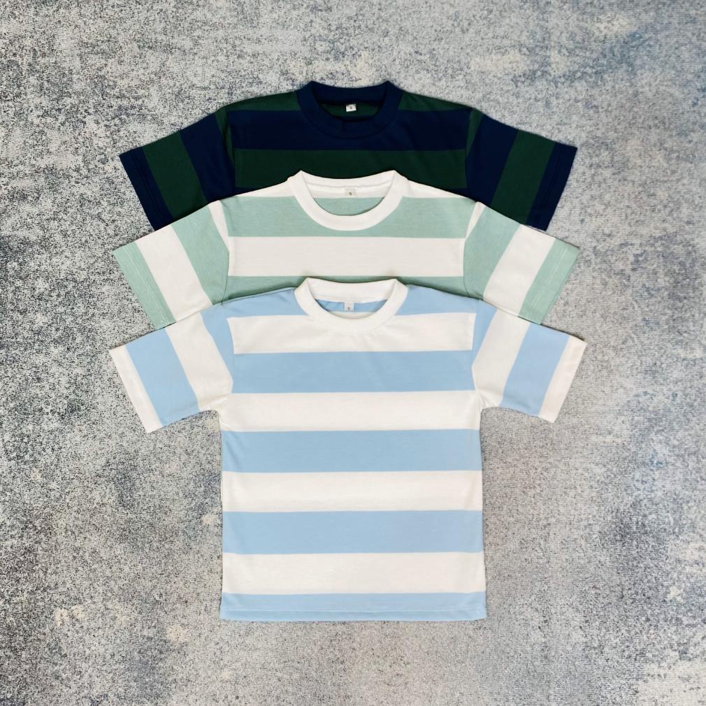 Terbaik! Oversize Stripe T-Shirt Anak !