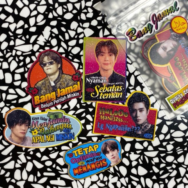 

QTPIESTUDIO | BANG JAMAL STICKER SHEETS & PACK (KPOP MELOKAL SERIES)