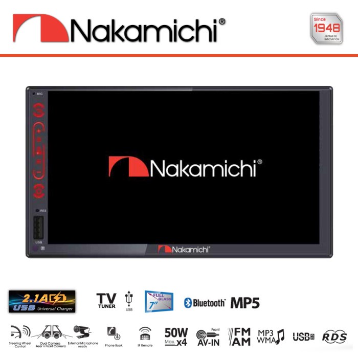 Termurah Nakamichi Deckless/Mp5/ Na-3101I Diskon