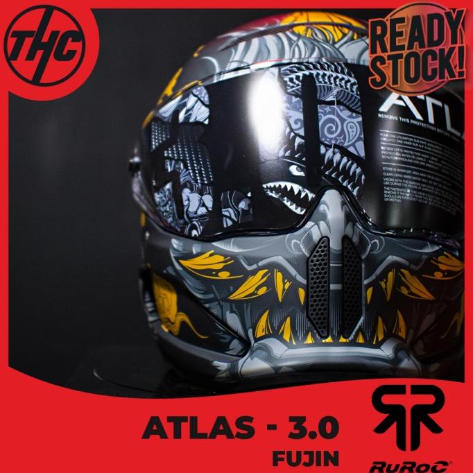 RUROC ATLAS 3.0 FUJIN FULL FACE HELMET WIRATINA5