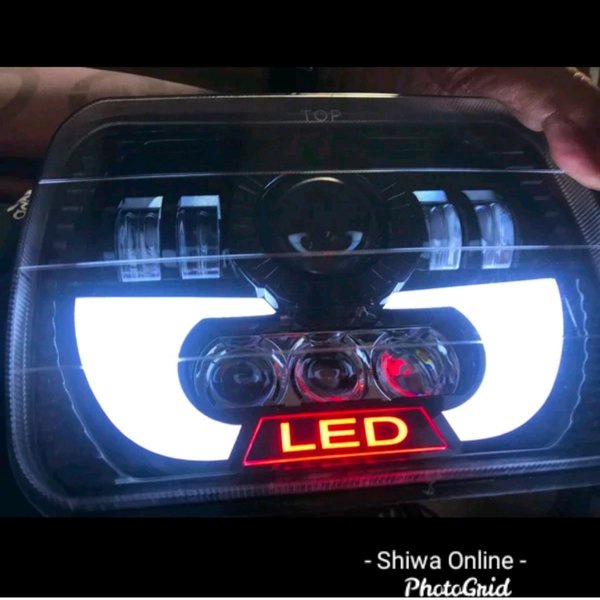 Lampu Daymaker Kotak 7 Inchi - Lampu Daymaker Jeep L300 - Daymaker 7 Inchi