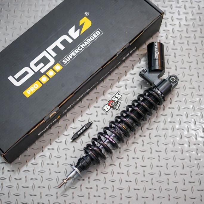 Shock Tabung BGM Black Rear Vespa Sprint Primavera