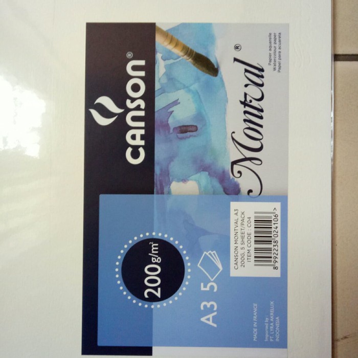 

Promo Canson Montval 200Gsm A3 5Sht Watercolor Terbaru