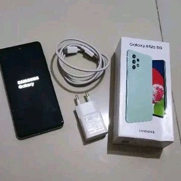 HP second Samsung A52S 8/256GB Green murah bagus