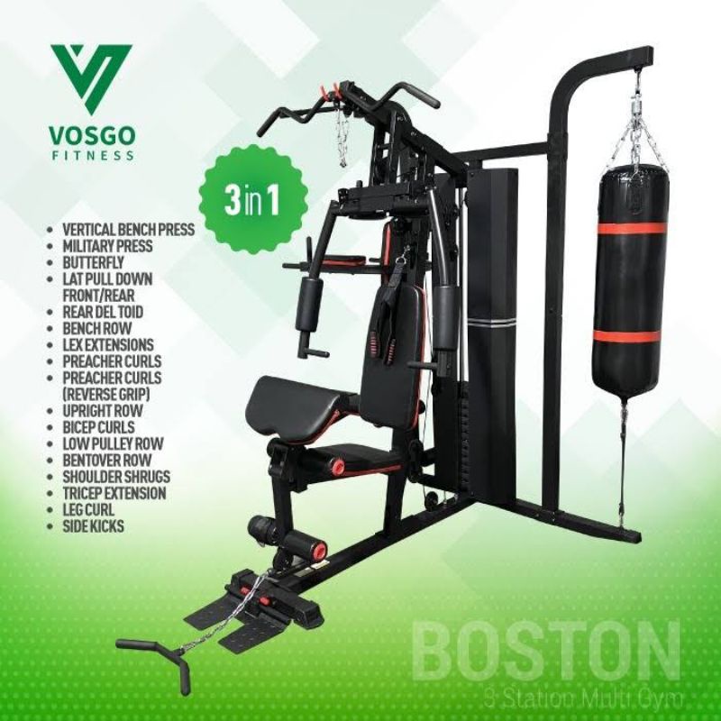 Homegym Fitness Vosgo Boston 3-SISI