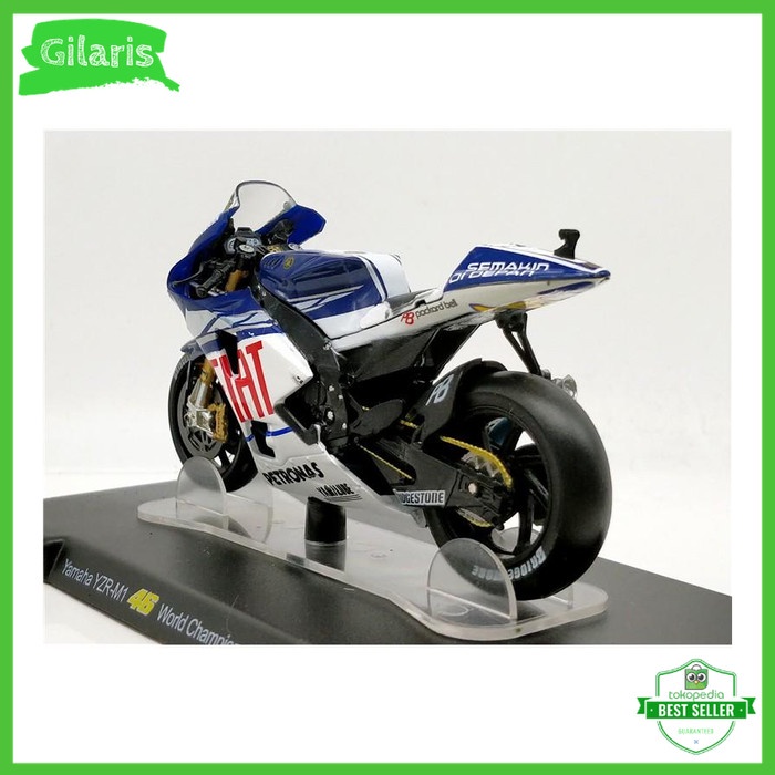 PROMO PROMO LEO 1:18 YAMAHA YZR-M1 WC -2010 MULUS TERMURAH