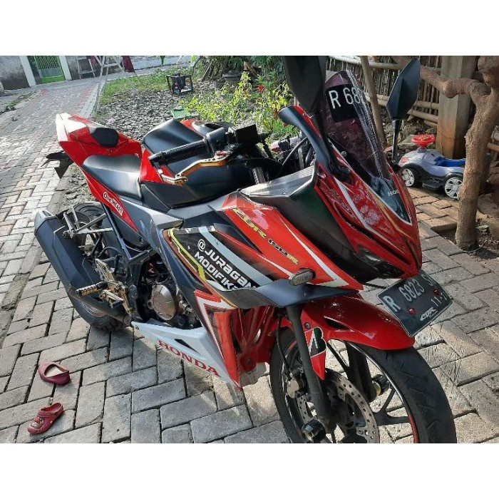 DISKON SPESIAL [AKS MOTOR] AERO WINGLET CBR FACELIFT AERO DINAMIS CBR150R AERO TERBARU