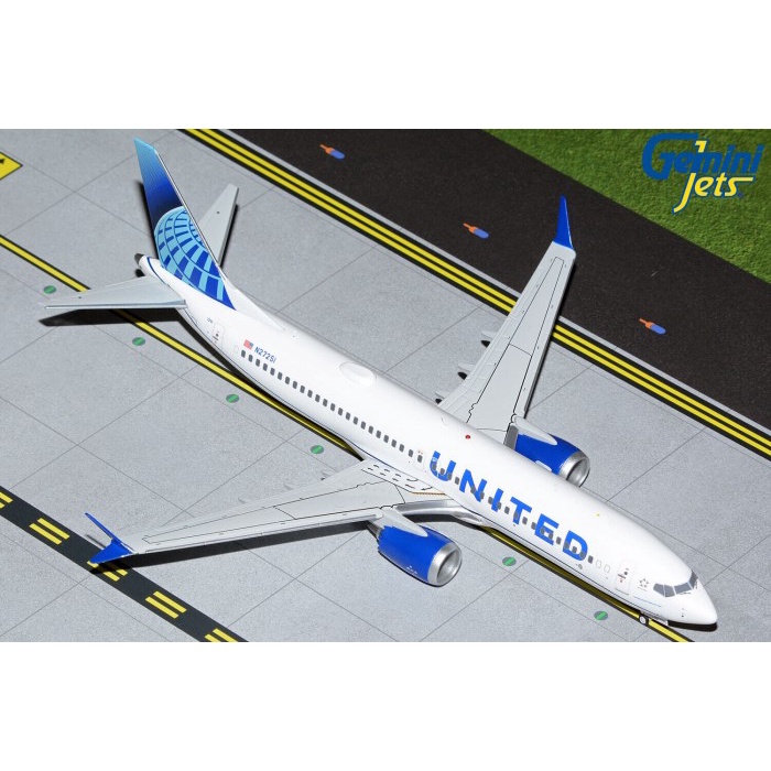 HOT SALE GEMINI JETS UNITED BOEING 737 MAX 8 N27251 G2UAL1054 1:200 TERBARU