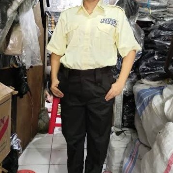 Seragam Security Satpam Terbaru Plus Bet Lengkap Dengan Nama