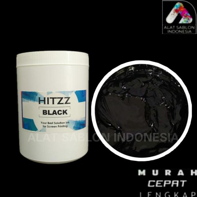 

TINTA SABLON PLASTISOL BLACK HITAM HITZZ 1KG