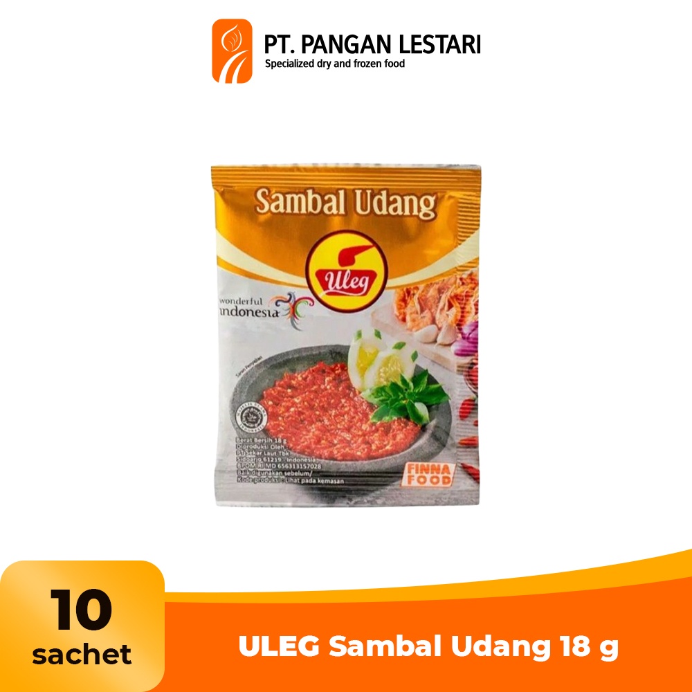 

ULEG Sambal Udang 10 Sachet