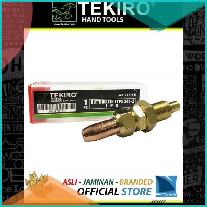 Nozzle Las LPG Type 241-2 Blender Potong - Cutting Tip TEKIRO 20JVLZ3